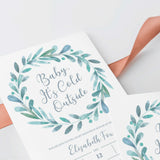 Printable Baby It's Cold Outside Baby Shower Invitation Kit