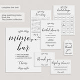 Rustic Wedding Shower Invitation Template