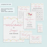 Cute Printable Gift List Pink and Yellow