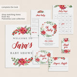 Christmas Baby Shower Game Template Mommy or Daddy