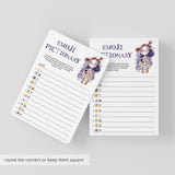 Halloween Emojis Game with Answers Printable