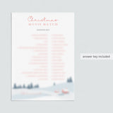 Christmas Movie Quiz Printable