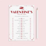 Vintage Cupid Valentine's Printable This or That Game by LittleSizzle