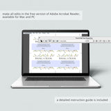 Garden themed baby shower printables by LittleSizzle