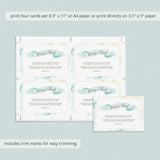 Customized library cards for boy baby shower by LittleSizzle