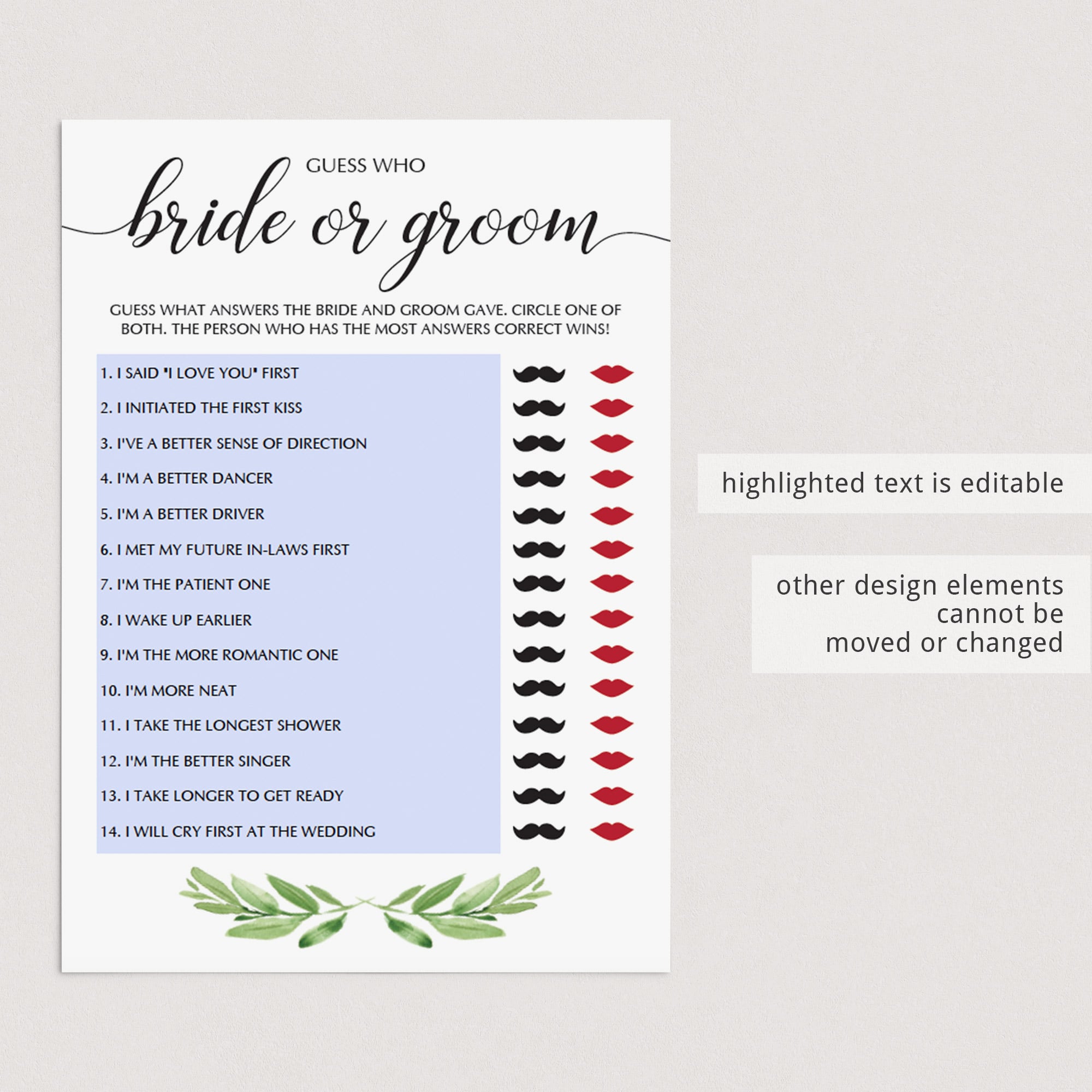DIY bridal shower game ideas by LittleSizzle