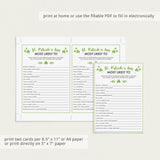 St Patricks Day Party Activity For Friends