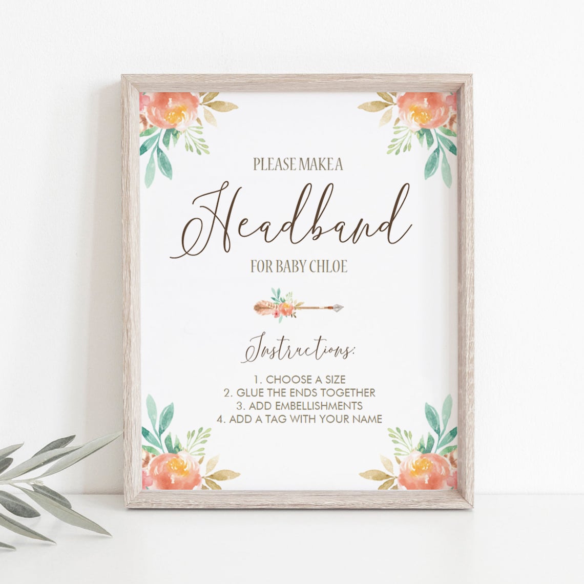 Floral baby shower girl activities by LittleSizzle