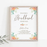 Floral baby shower girl activities by LittleSizzle