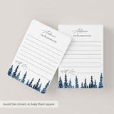 Enchanted Baby Shower Advice Cards Printable