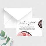 Instant download donut party bring a book cards printable by LittleSizzle