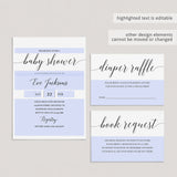 Minimalist Baby Shower Complete Bundle 19 Printables