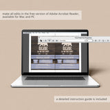 Editable baby shower invitation little bear template by LittleSizzle