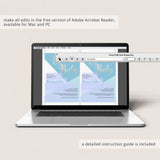 Boy baby sprinkle invitation kit templates by LittleSizzle