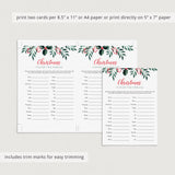 Holiday Game For Groups Printable Finish My Phrase