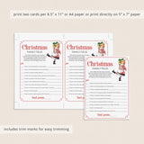 Printable Family Feud Christmas Game