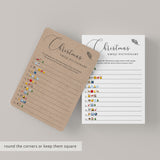 Kraft Christmas Game Emoji Pictionary Printable