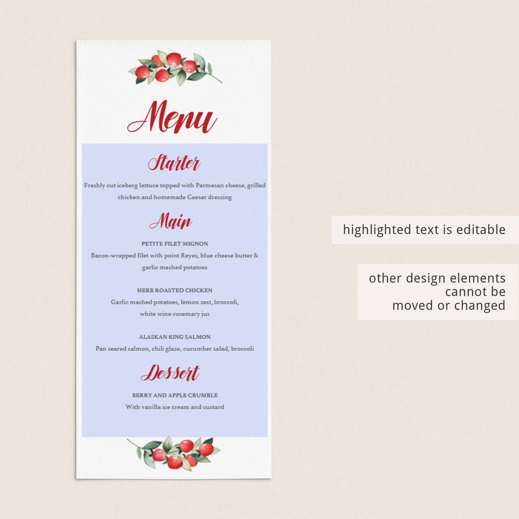 DIY christmas table decorations by LittleSizzle