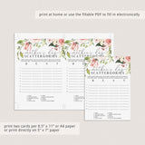 Mother's Day Scattergories Printable & Virtual
