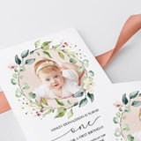 Photo birthday invitation DIY template one by LittleSizzle