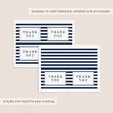 Nautical Baby Shower Full Package Instant Download