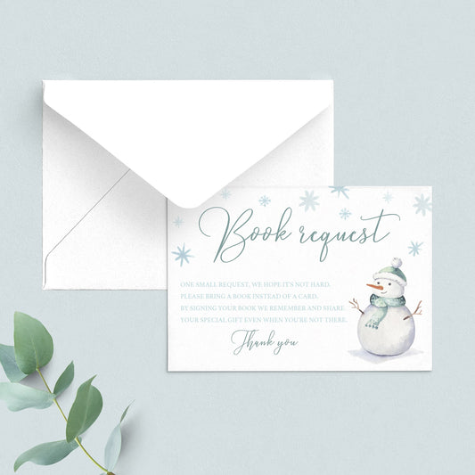 Winter books for baby cards printable by LittleSizzle
