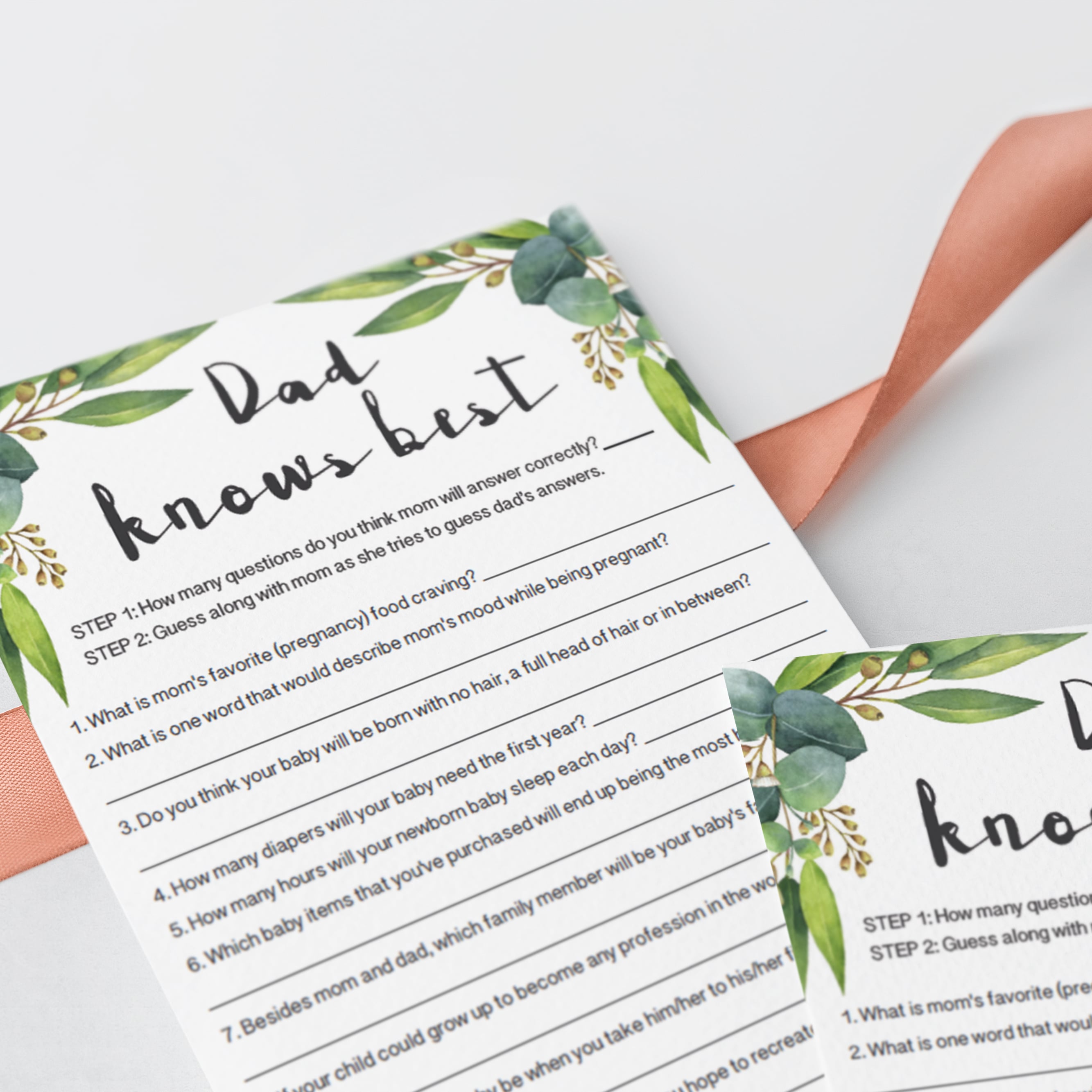 Gender neutral couples baby shower games by LittleSizzle