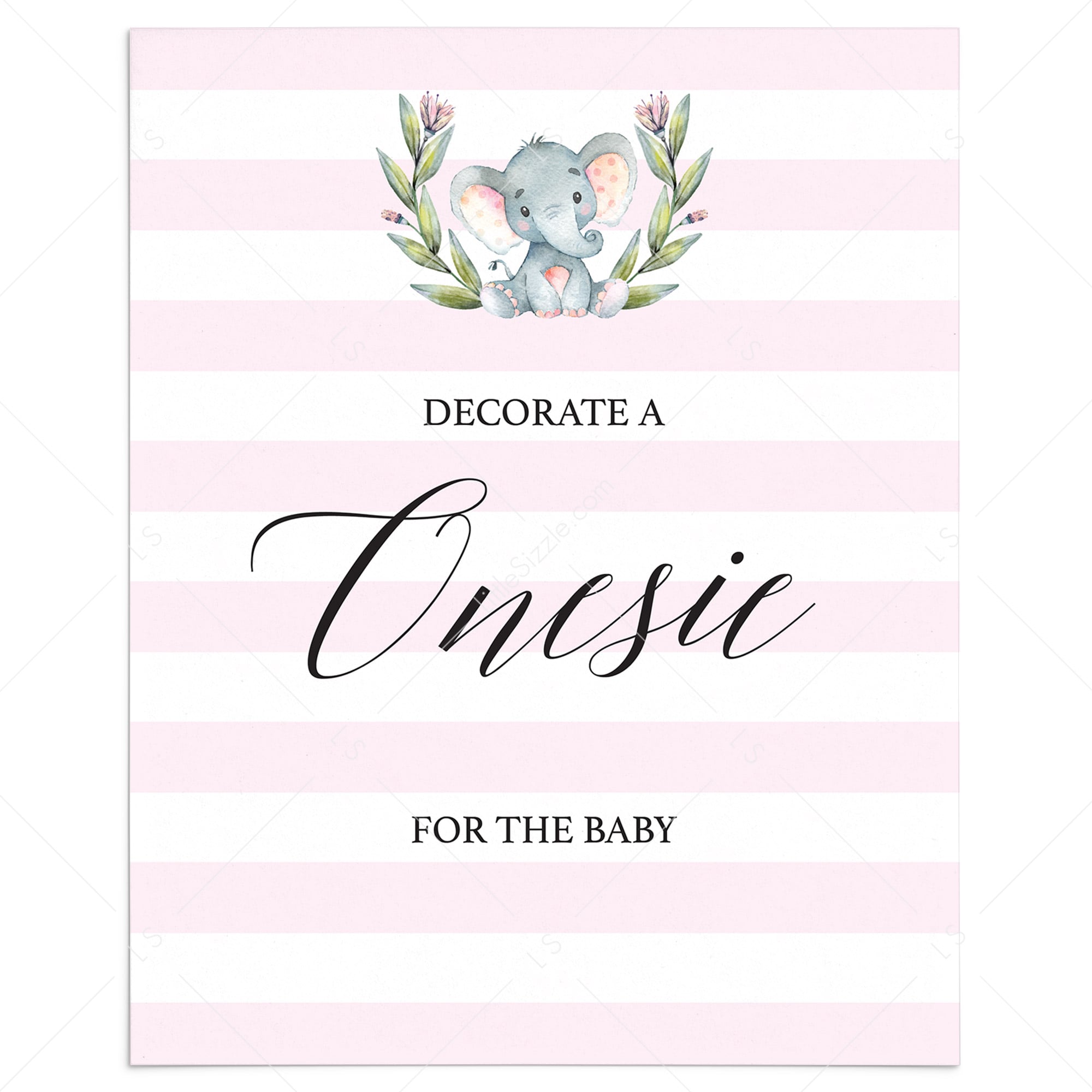 Please Sign The Onesie girl baby shower printable | Instant download – LittleSizzle please-sign-the-onesie-girl-baby-shower-printable-instant-download-littlesizzle