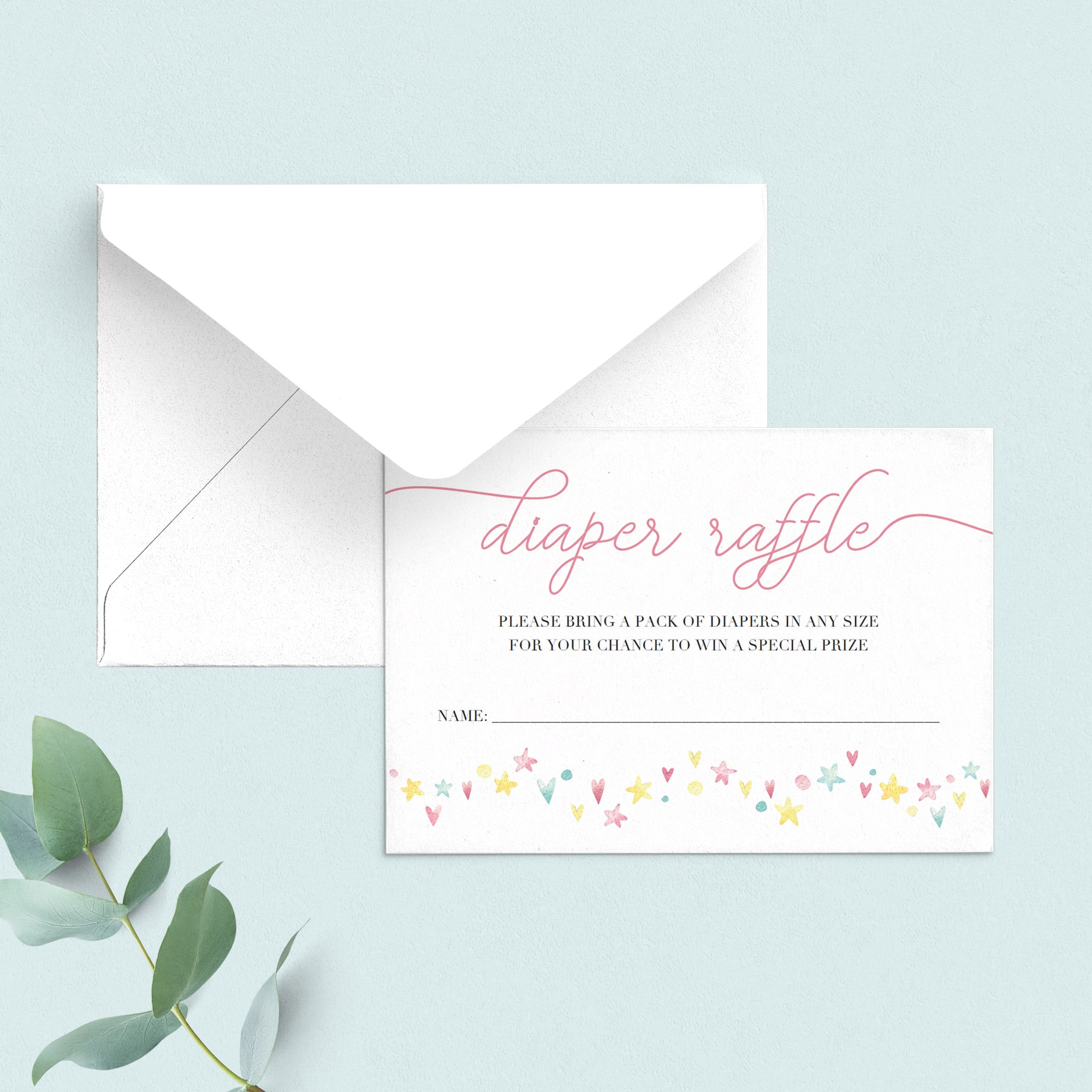 Pink Baby Shower Games Printable Template by LittleSizzle