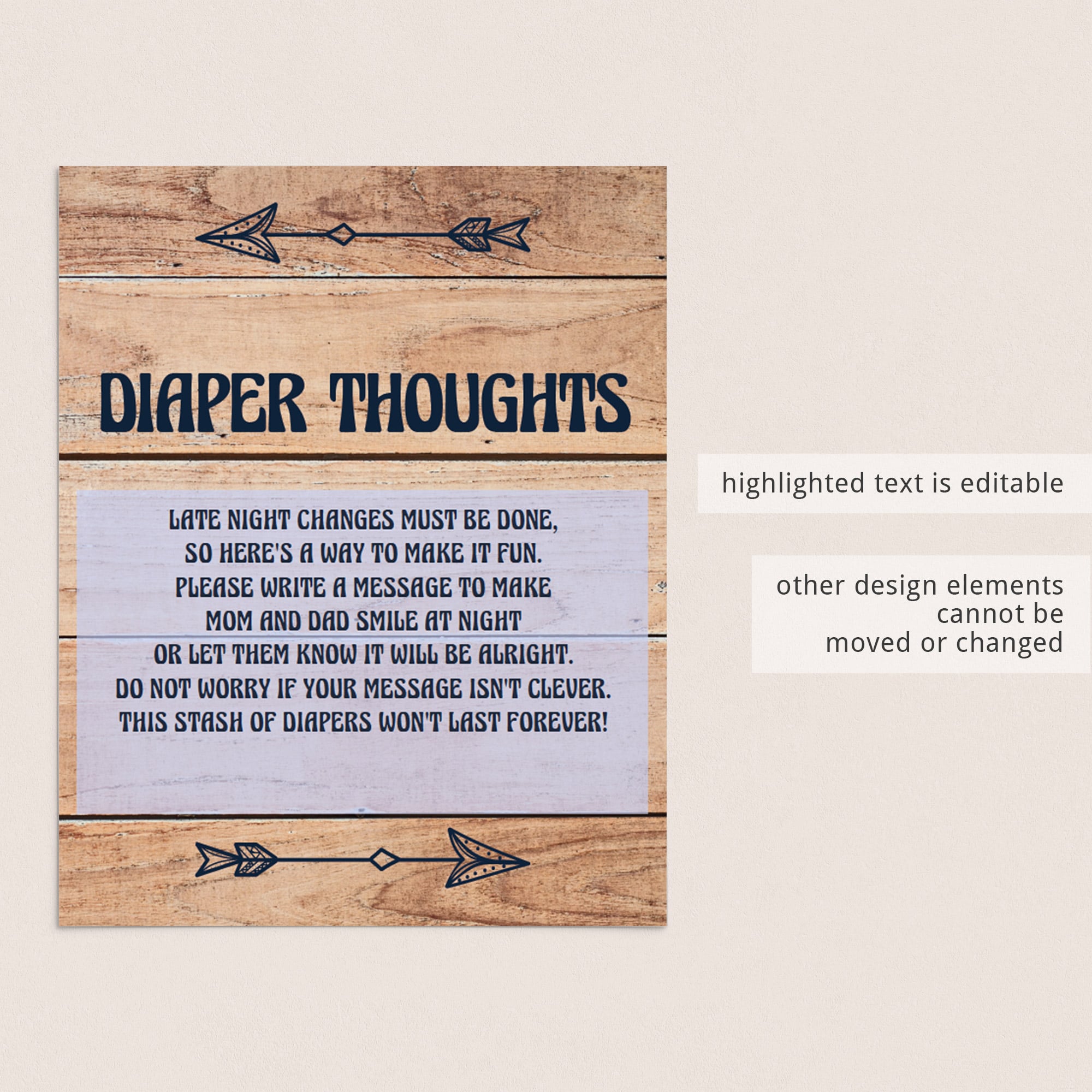 Baby shower decor for forest shower by LittleSizzle