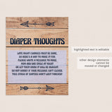 Baby shower decor for forest shower by LittleSizzle