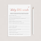 Rose Gold Hen Party Games Bundle Printable