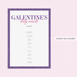 Adult Galentine's Day Game Dirty Minds Printable