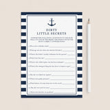 Nauti Bachelorette Party Games Printable