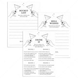 Divorce Party Game Cards Printable by LittleSizzle