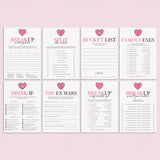 Breakup Party Game Bundle Printable by LittleSizzle