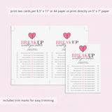 Funny Breakup Party Game Would You Rather
