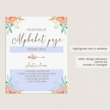 Floral baby shower decorations by LittleSizzle