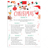 Let's Get Lit Christmas Party Drinking Game by LittleSizzle