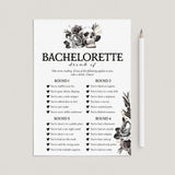 Bride or Die Bachelorette Party Game Drink If Printable by LittleSizzle