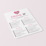 Breakup Party Drink If Game Printable