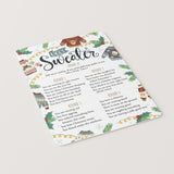 Ugly Sweater Party Drinking Game Printable