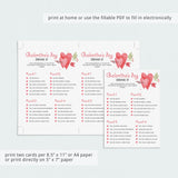 Printable & Virtual Drinking Game For Girls