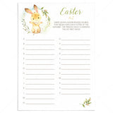 Easy Easter Activity for Kids Instant Download by LittleSizzle