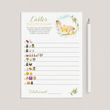Easter Emoji Game To Print or Play Online by LittleSizzle