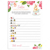 Easter Game For Family Easter Emoji Pictionary by LittleSizzle