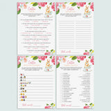 Easter Games Bundle for Adults Printable & Virtual by LittleSizzle