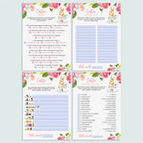 Easter Games Bundle for Adults Printable & Virtual