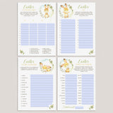 4 Fun Easter Games for Kids Instant Download