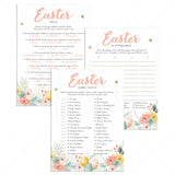 Printable Easter Games for Adults by LittleSizzle